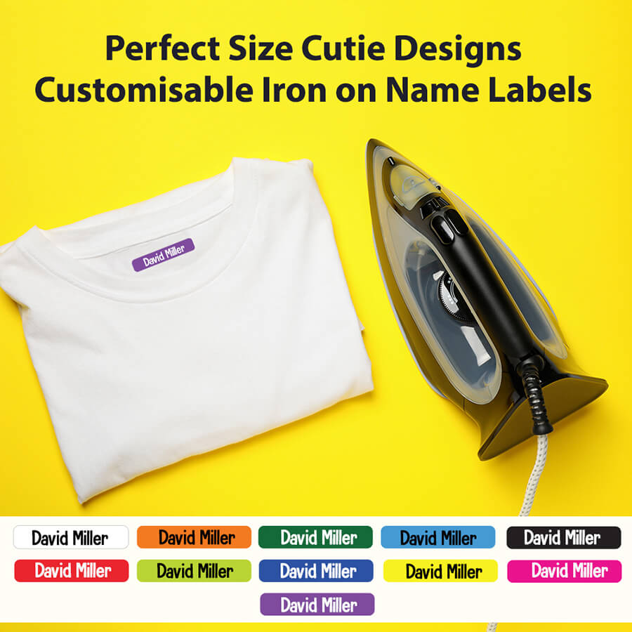 Iron On Name Labels