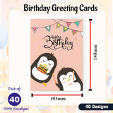 Multi-Pack Birthday Greeting Cards