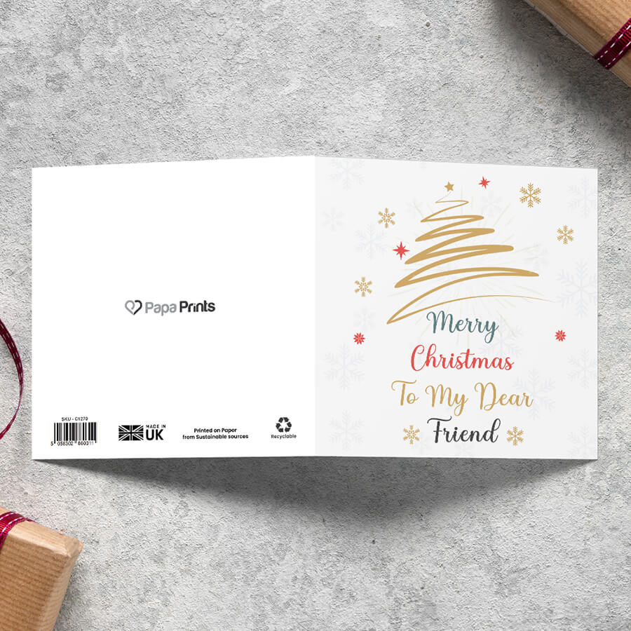 christmas cards for a friend