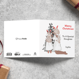 daughter christmas card messages