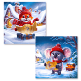 Festive Fox & Koala Holiday Pack