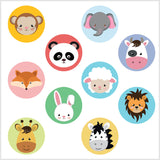 Adorable Animal Encouraging Stickers