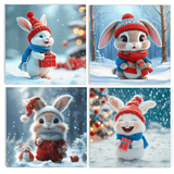 mini christmas cards