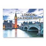 London Calendar 2027 UK Wall