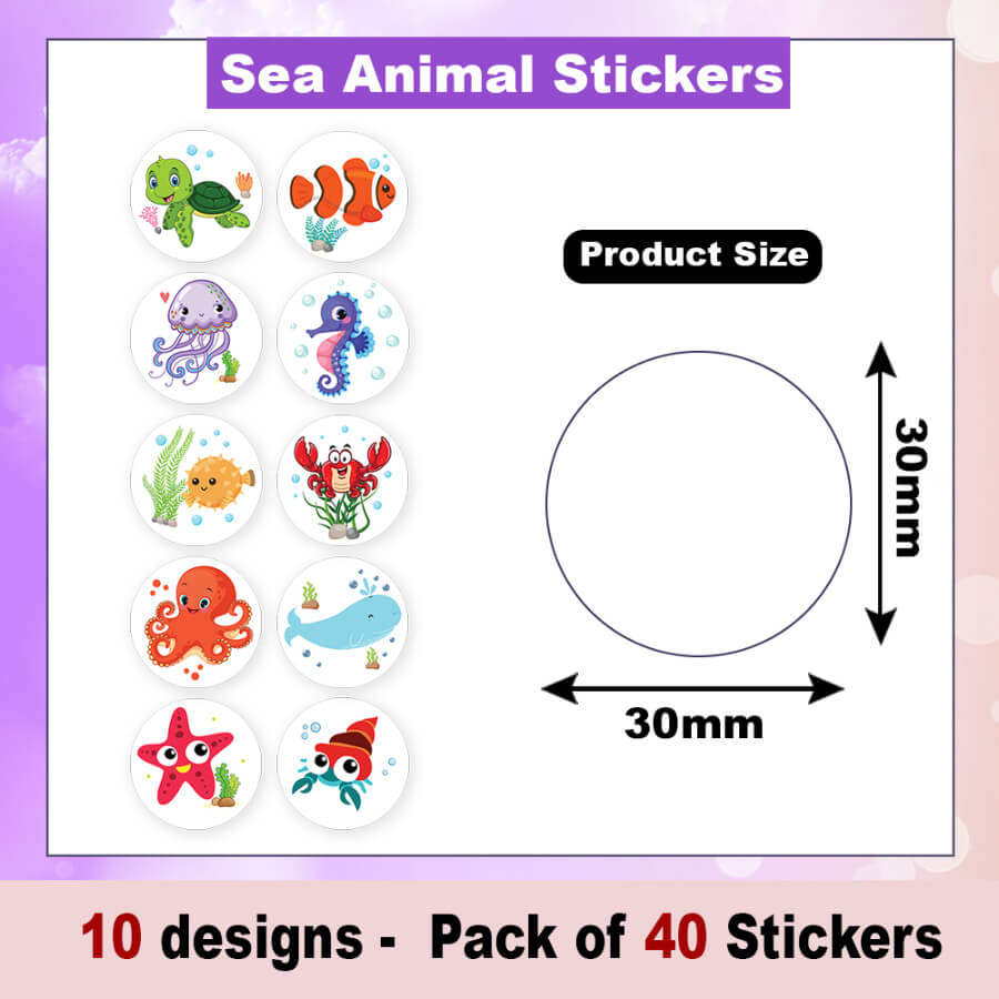 Adorable Animal Encouraging Stickers