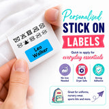 Personalised Lunch Box Labels