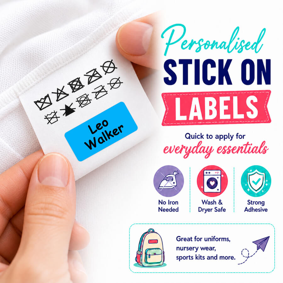 Personalised Lunch Box Labels