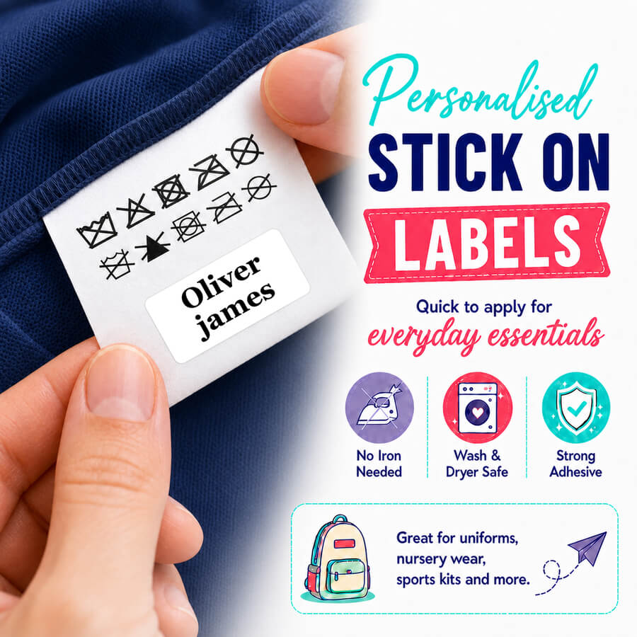 Personalised Name Labels