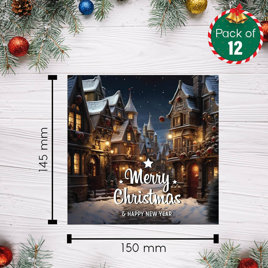 Snowy Winter greeting cards