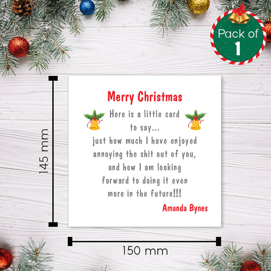 husband christmas cards