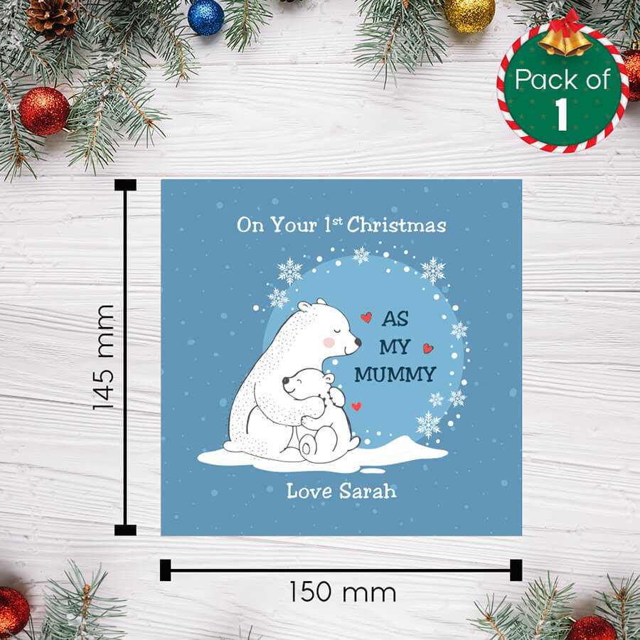 mum christmas card