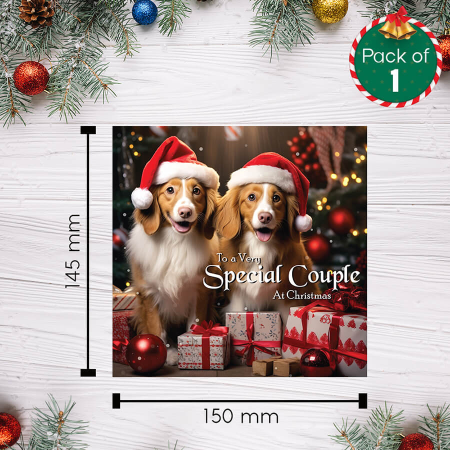 Dog lover holiday cards