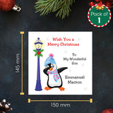 penguin xmas cards