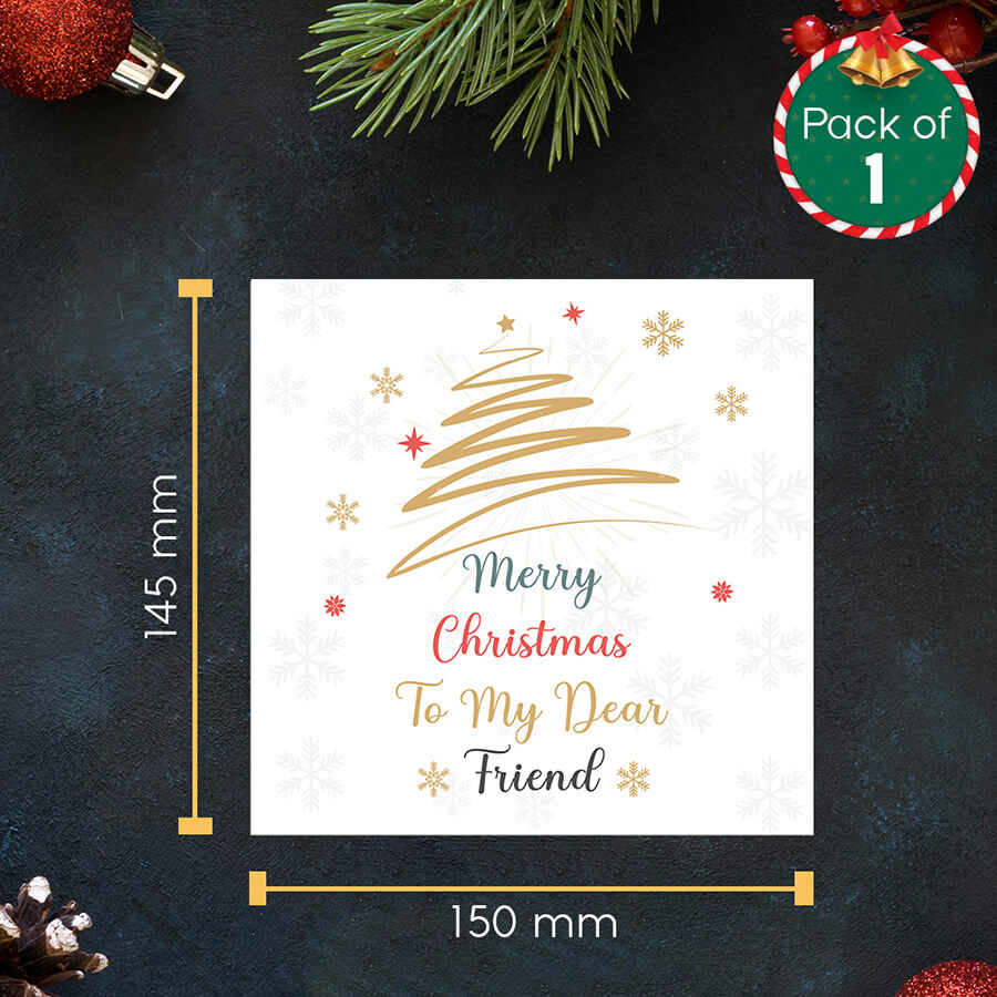 friend christmas cards