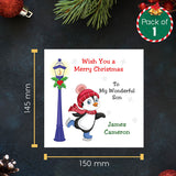 christmas card for son