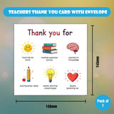Teacher Thank You Greeting Card