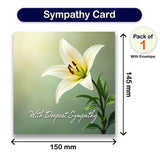 Flower Sympathy Card