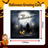 Scary Halloween Greeting Card