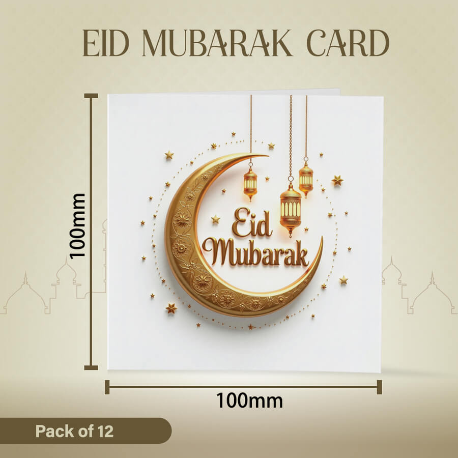Festive Eid Mubarak Card
