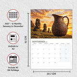 Big Jugs Calendar 2027 monthly wall calendar