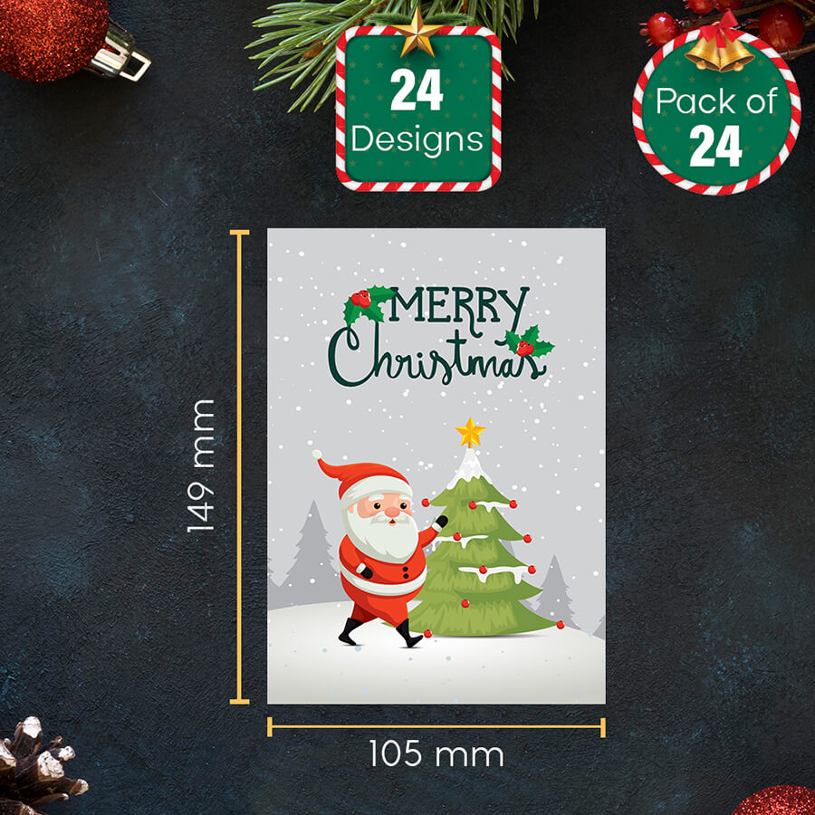 Merry Christmas Family Greeting Card