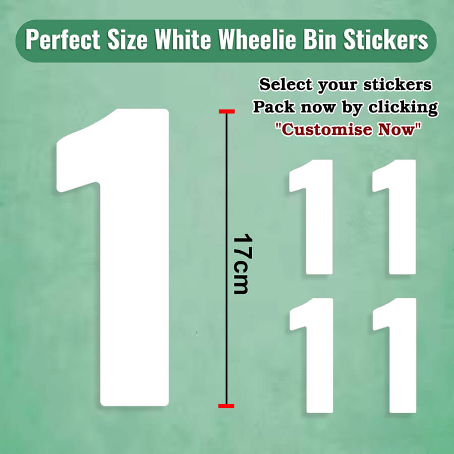 Personalised Wheelie Bin Stickers