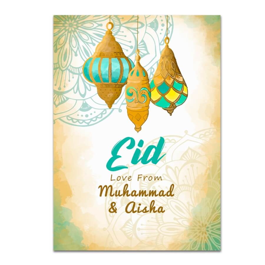 Elegant Eid card