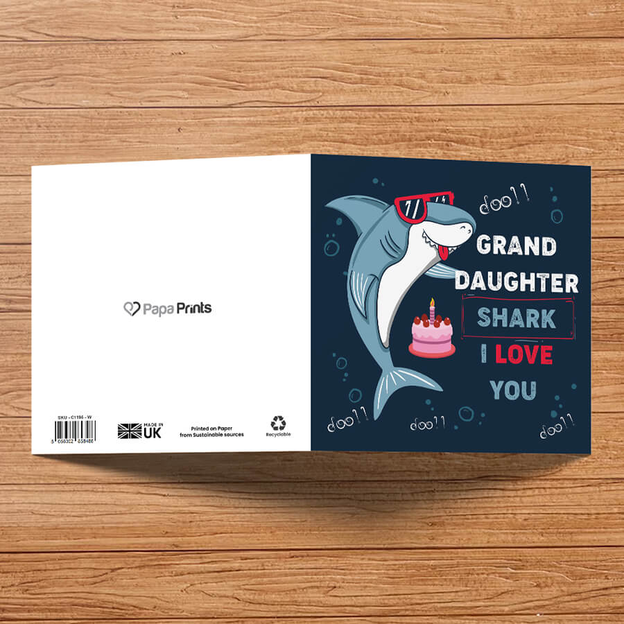 Shark-Themed Greeting Cards