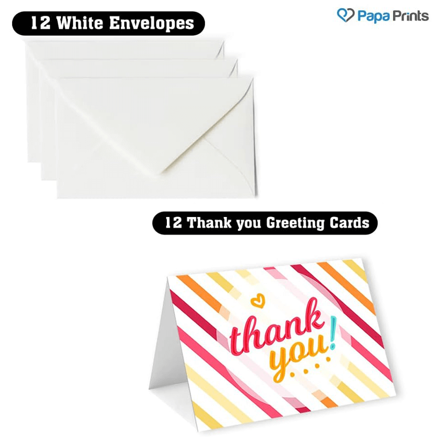 Simplicity in Gratitude: Minimalist Thank You Card Collection