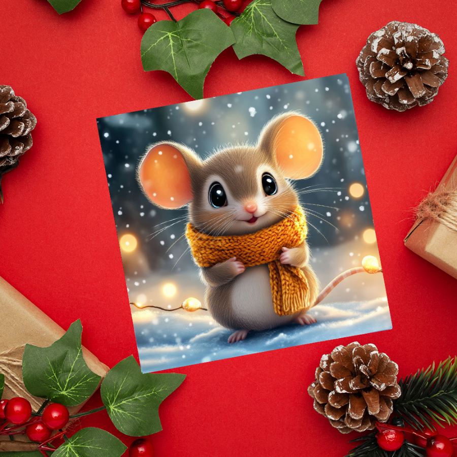 Xmas Mouse Cards