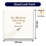 good luck in your new job card