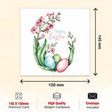 Festive Greeting Card for Easter Celebration