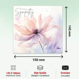 Premium Bereavement Card with Envelope – FSC Certified Sympathy Card