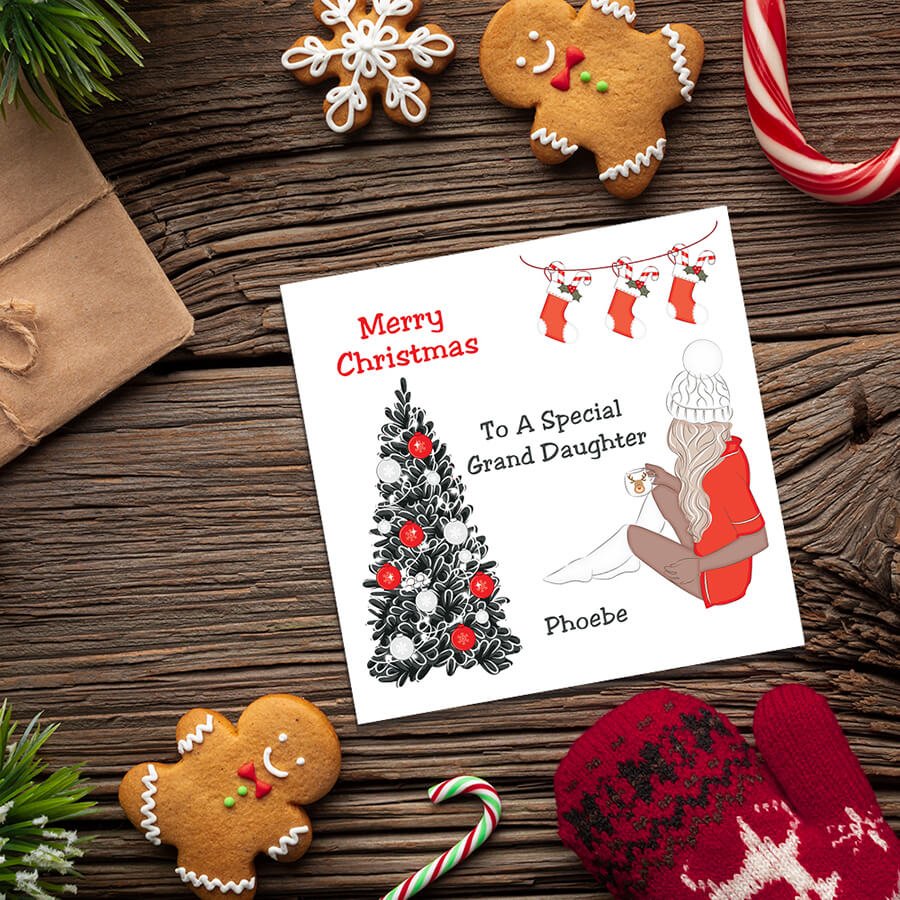 granddaughter 1st christmas cards
