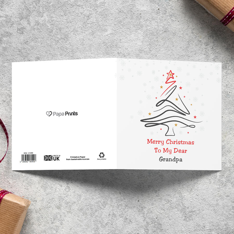 great grandpa christmas card