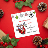 Custom Christmas message for grandson