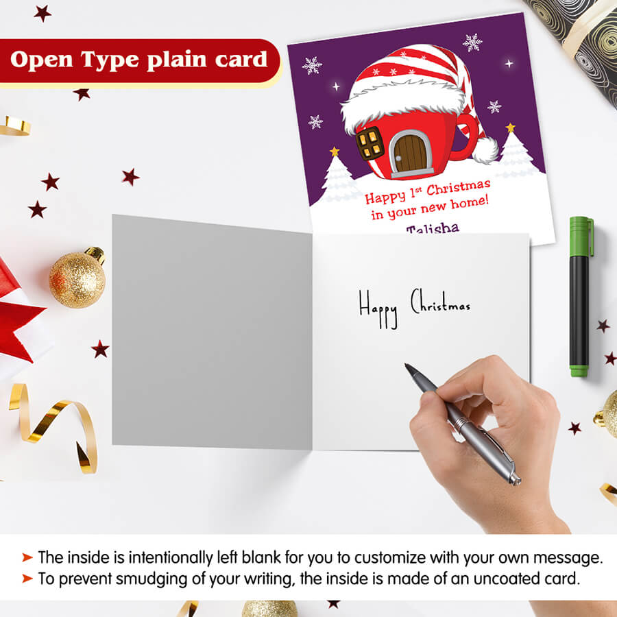 1st christmas in new home cards