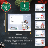 Xmas name labels