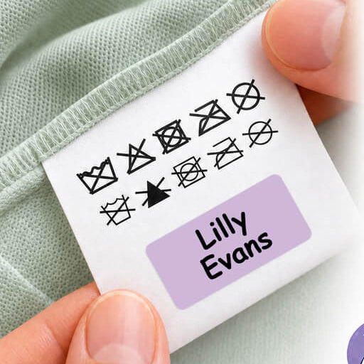 Custom Name Labels for Children