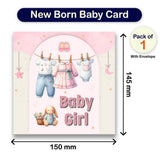 New Baby Girl Card