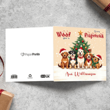 Premium dog Xmas cards