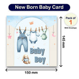 Newborn Baby Boy Card