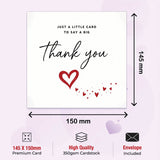 Thank You Greeting Card with Envelope FSC Certified