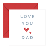 Father’s Day card for dad love you
