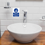hand wash sink