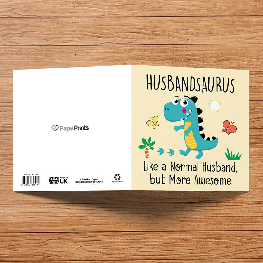 Cute Dinosaur Cards for Family