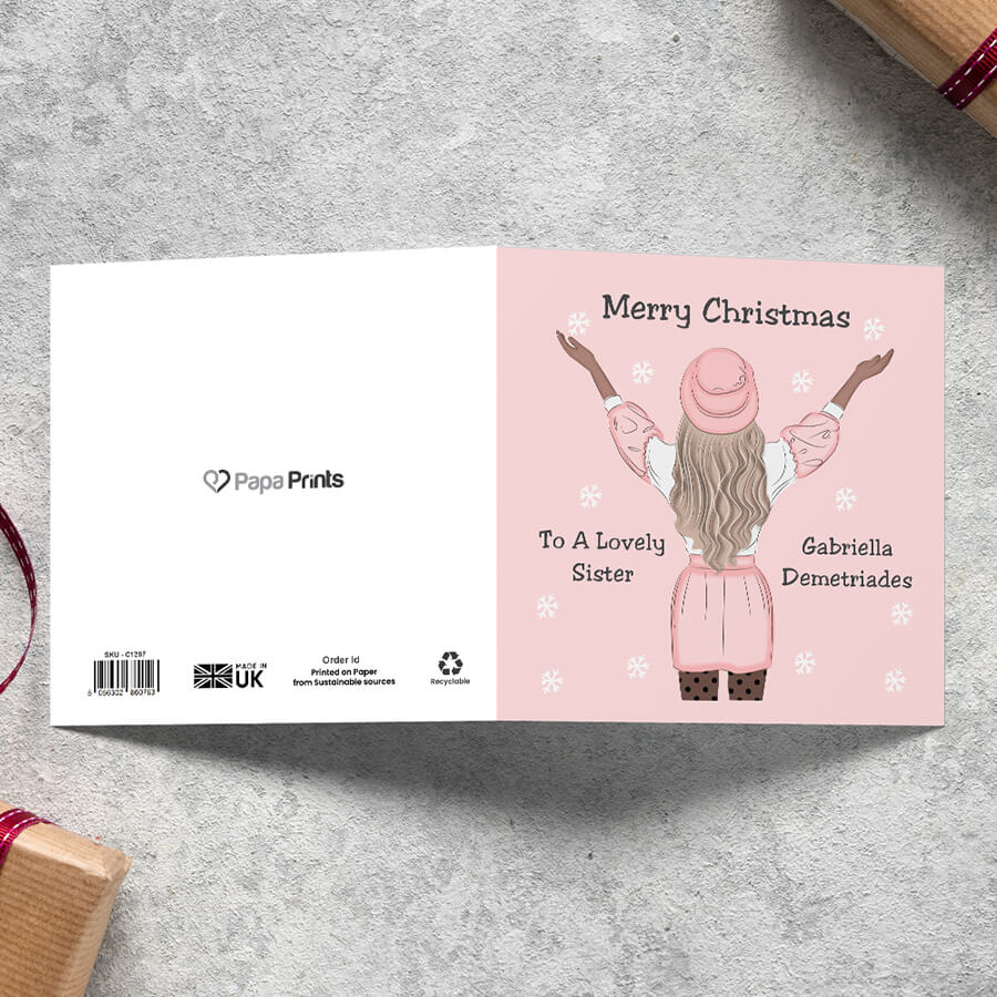 cards xmas personalised