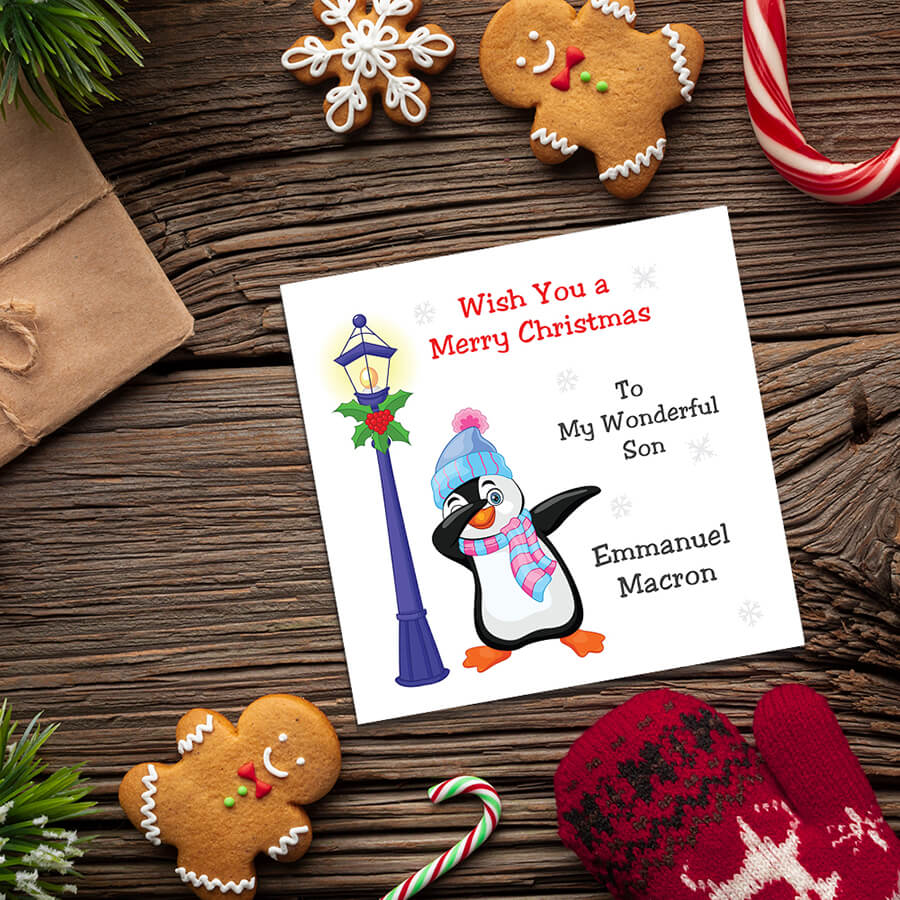personalised christmas cards uk