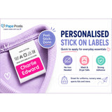 Stick-On Labels Feature