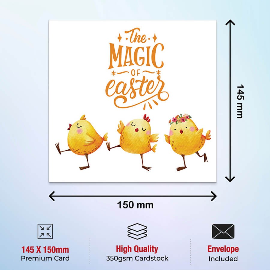 Happy Easter Greeting Card